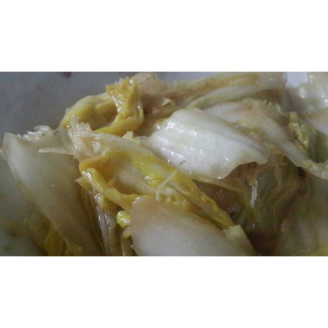 食物本身的味道—清炒白菜