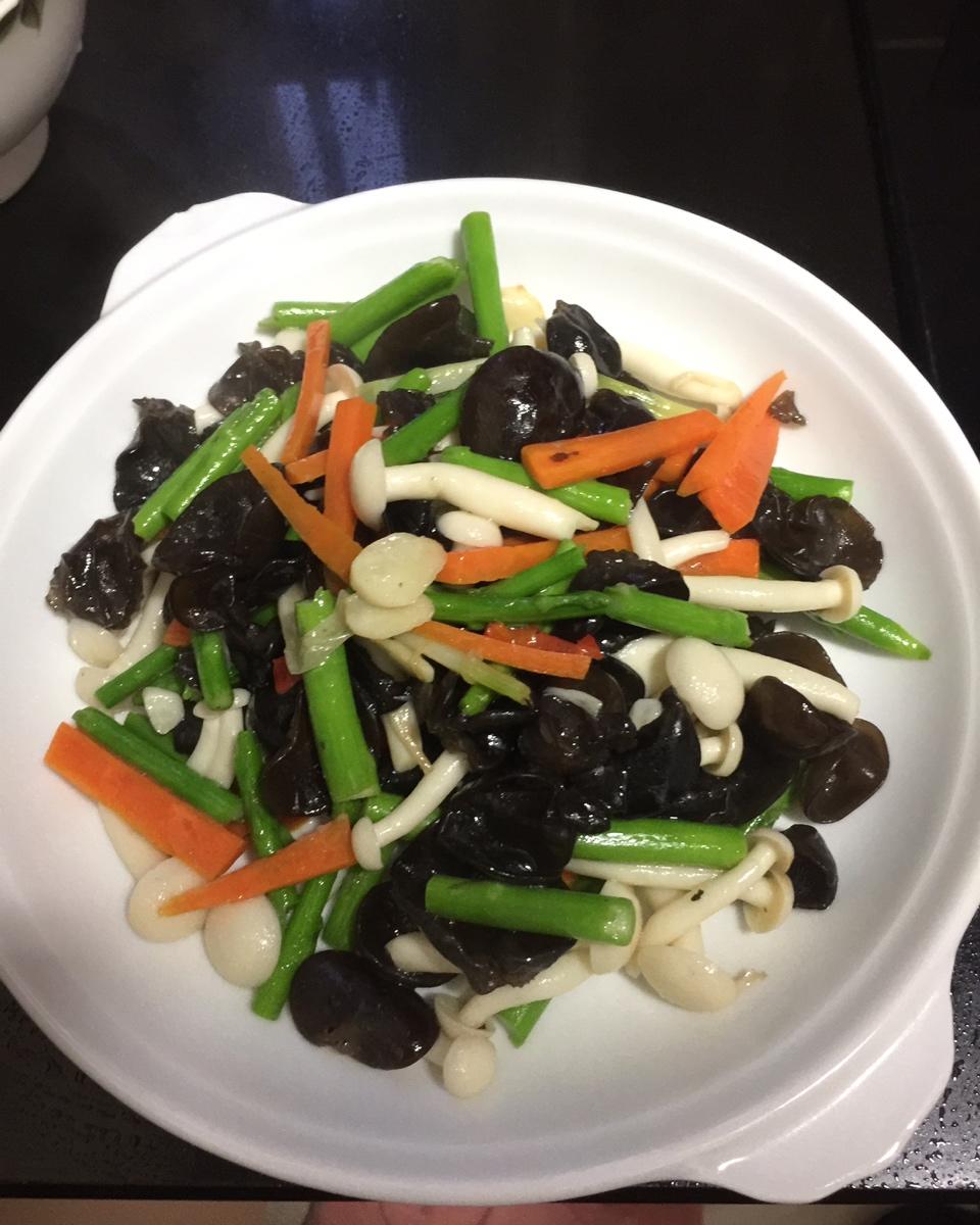 清炒白玉菇‼️鲜美营养