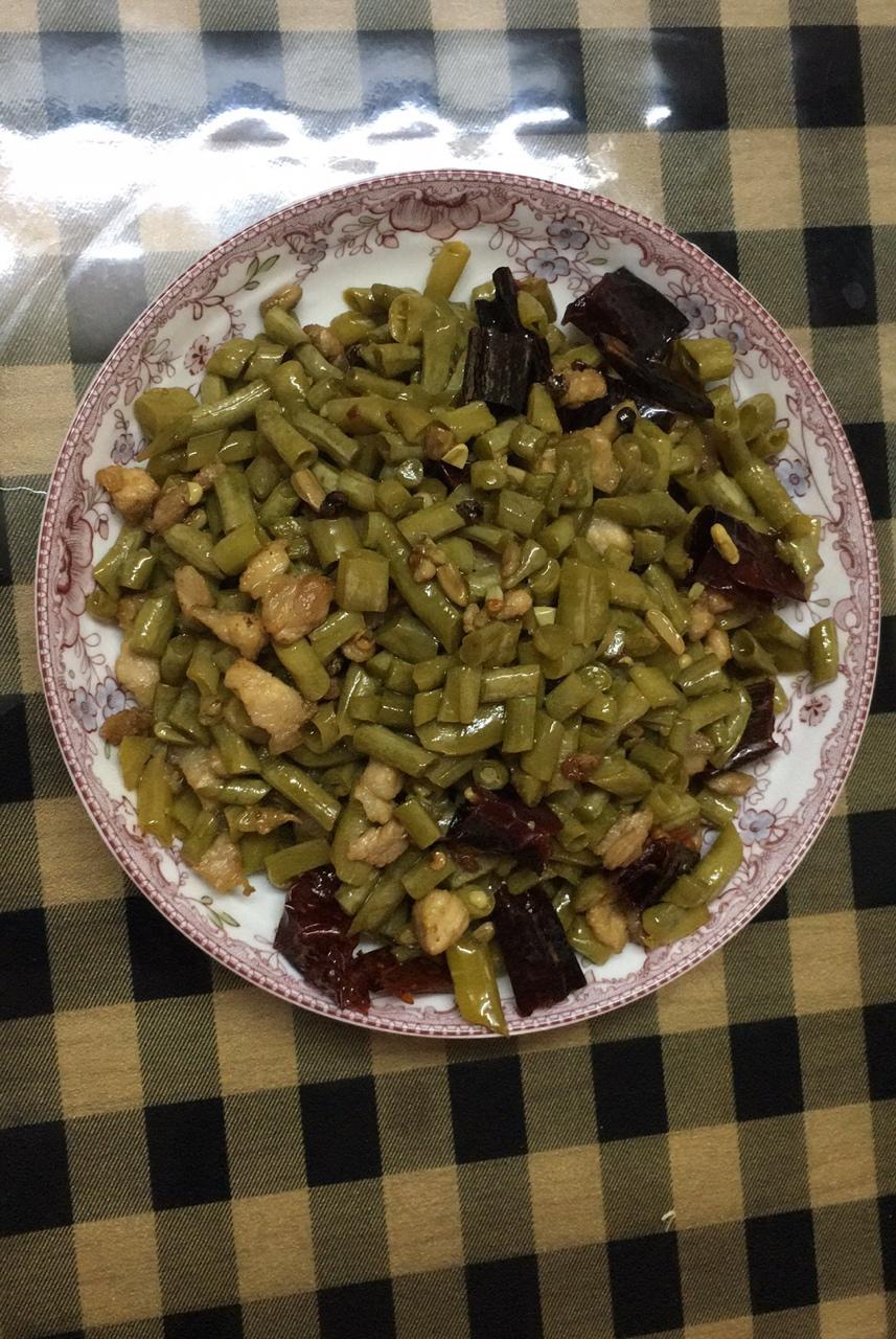肉末酸豇豆