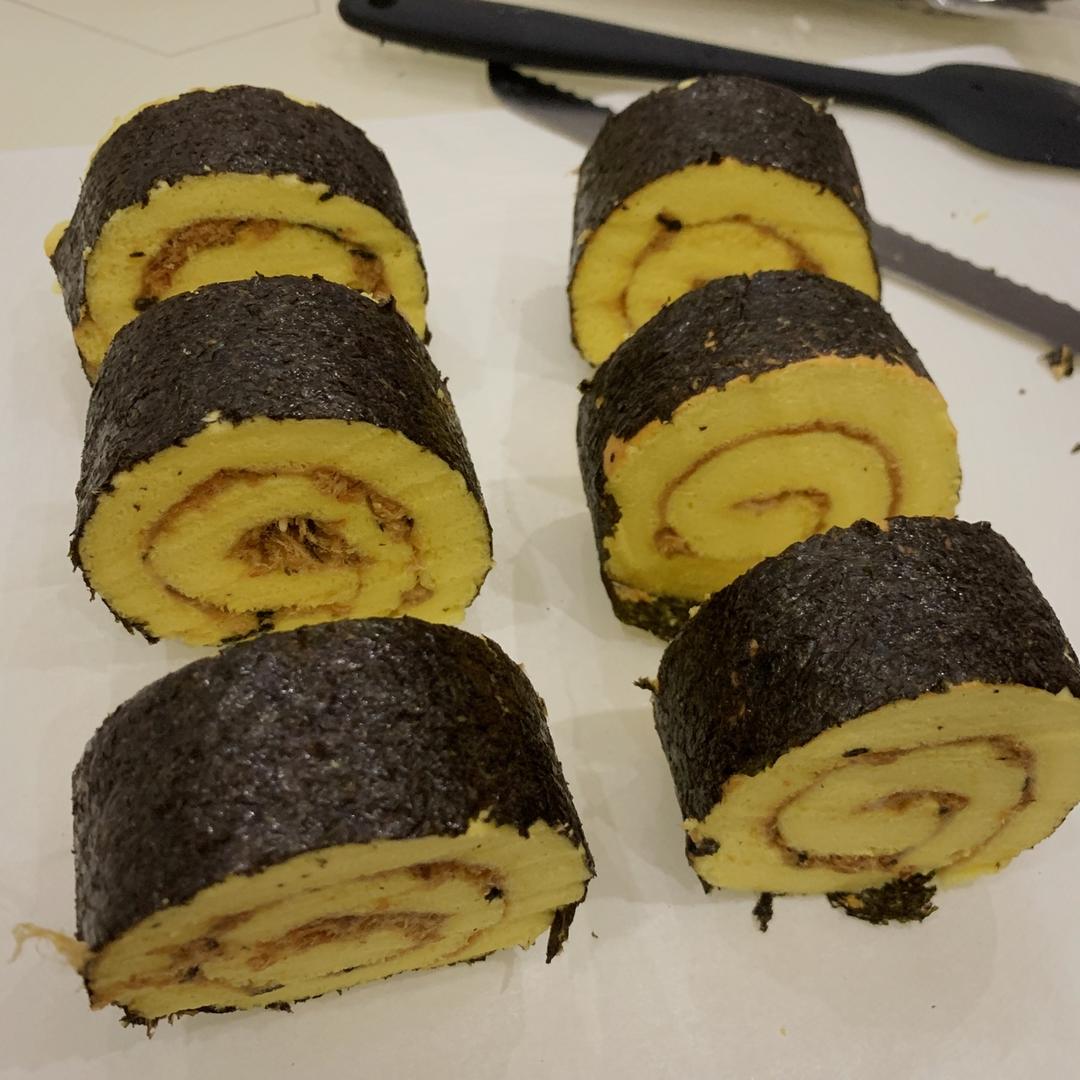 海苔肉松蛋糕卷