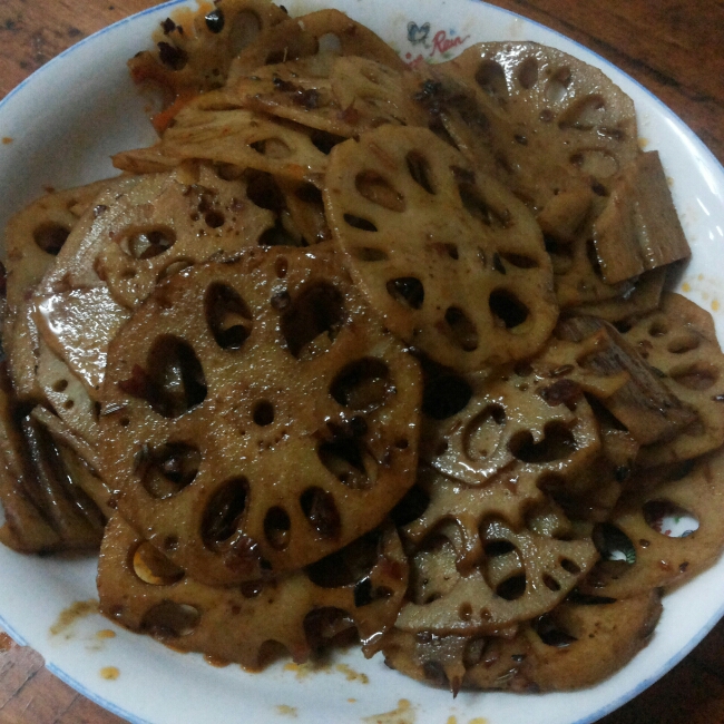 老干妈孜然莲藕