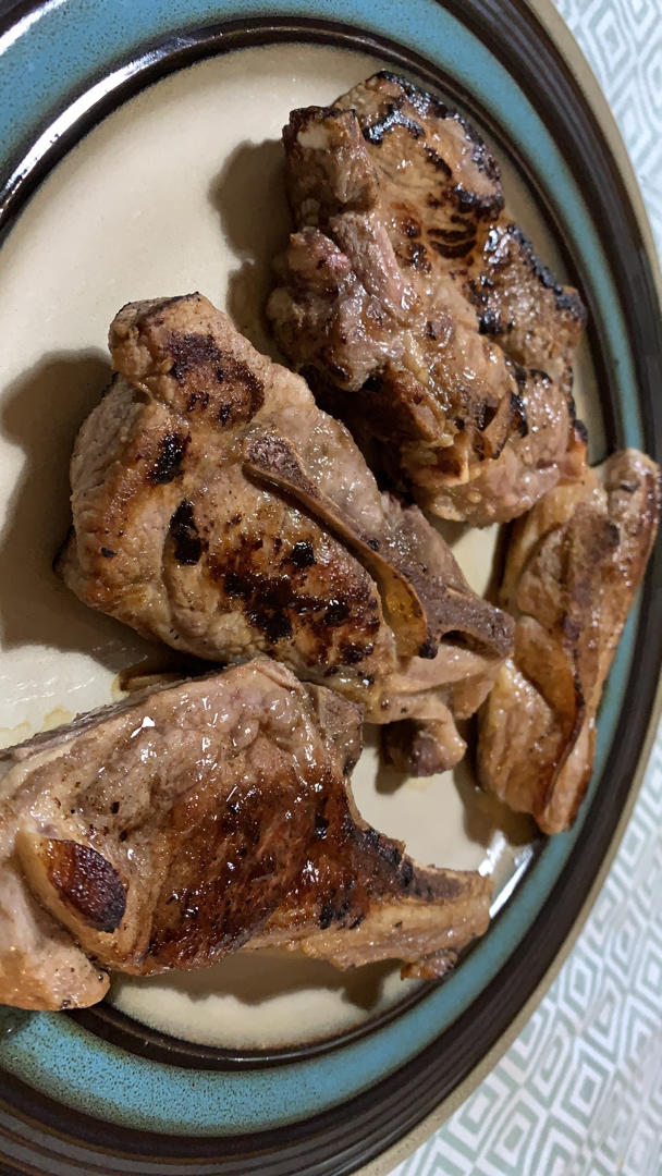 五分钟快手孜然香煎羊排