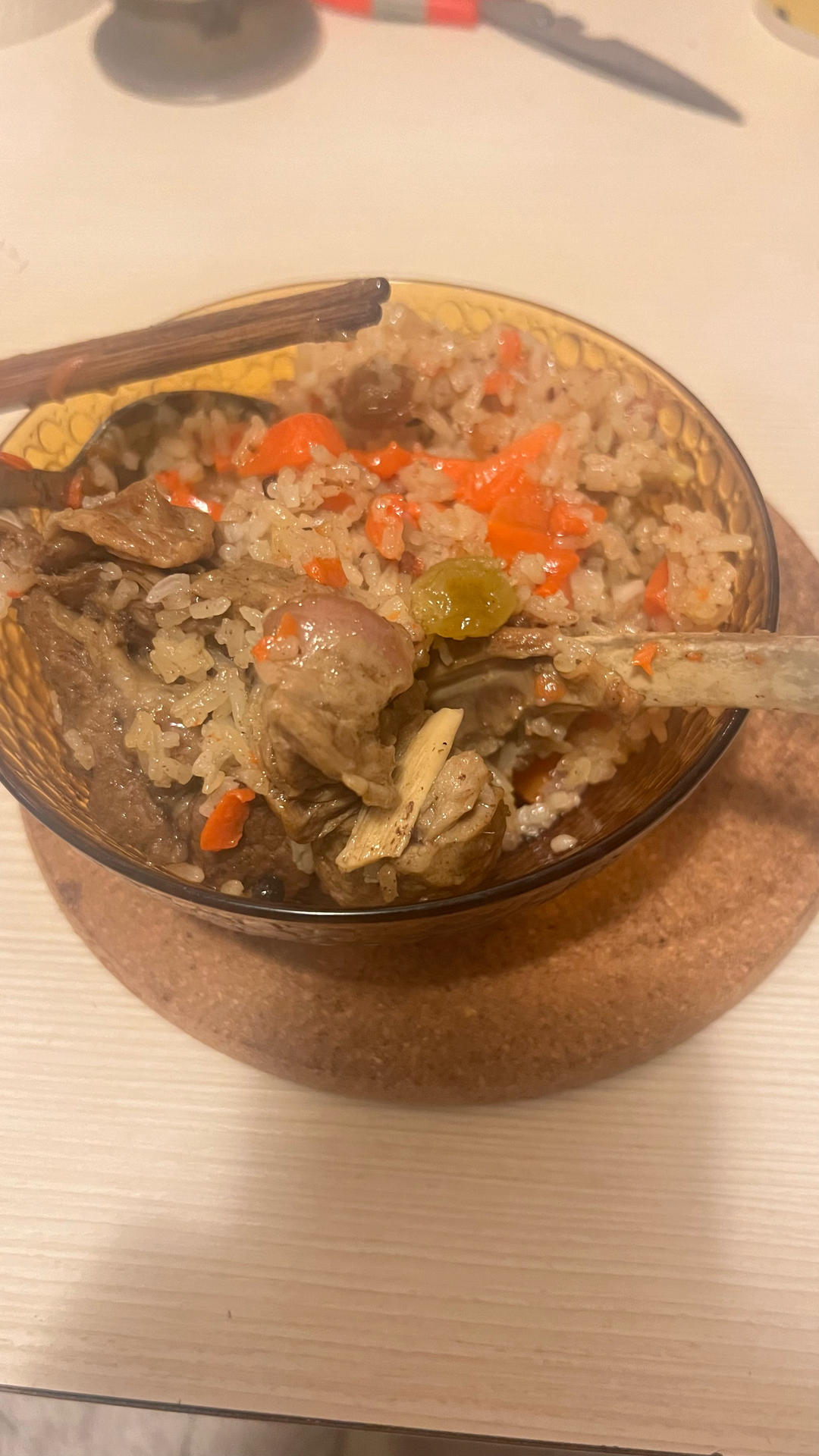 新疆羊排抓饭（出锅后米粒分明的秘密）