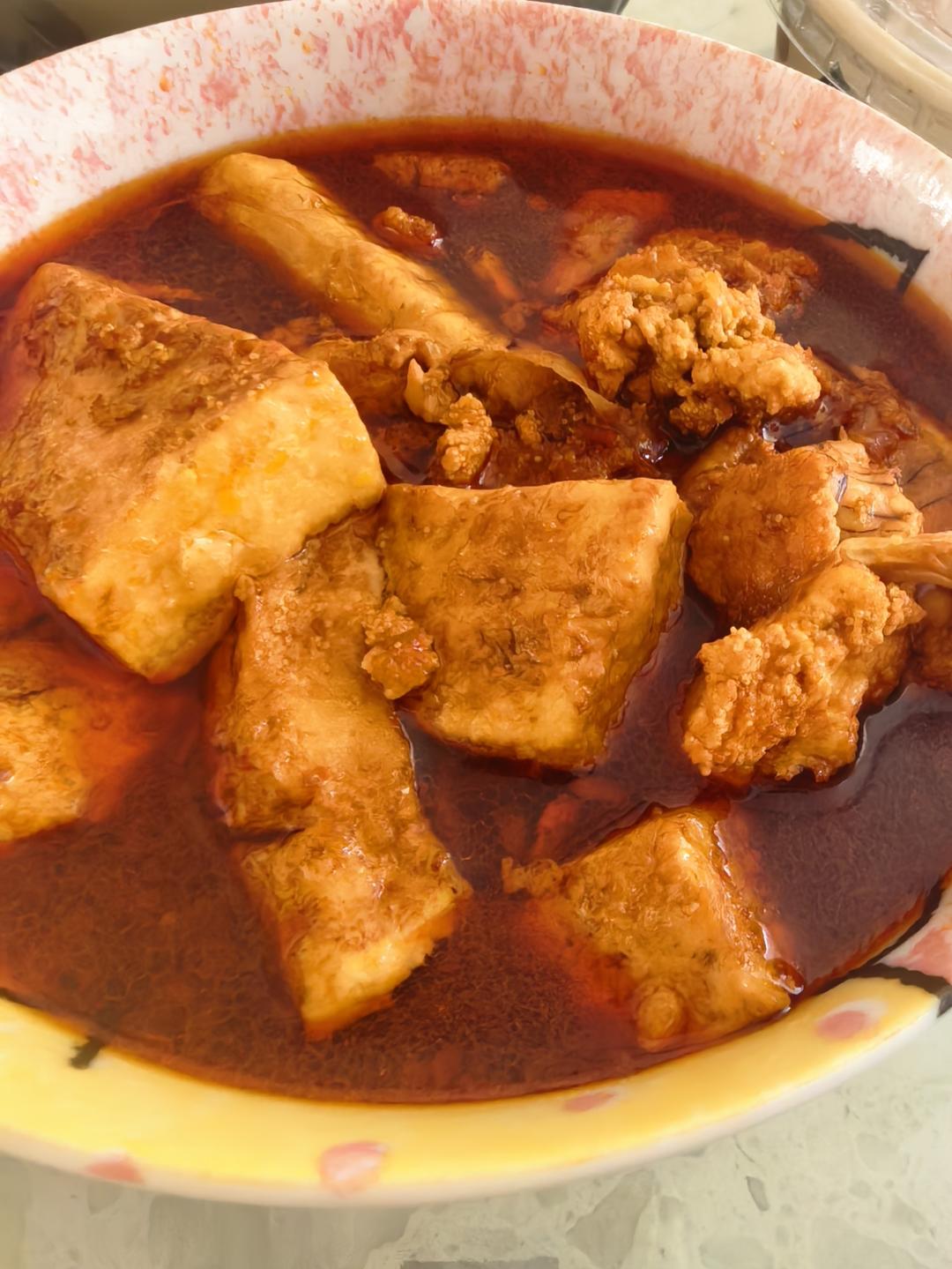 鱼籽烧豆腐最家常的做法