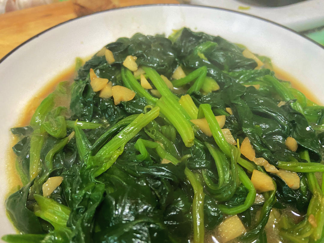 清炒菠菜