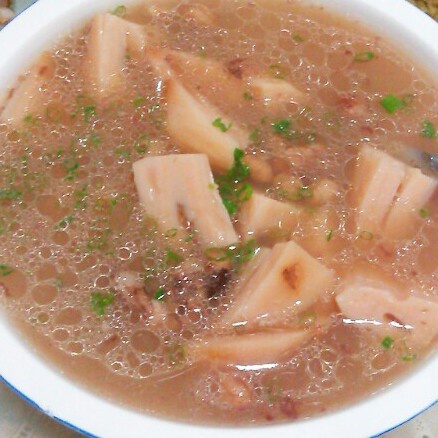 大骨炖湖藕