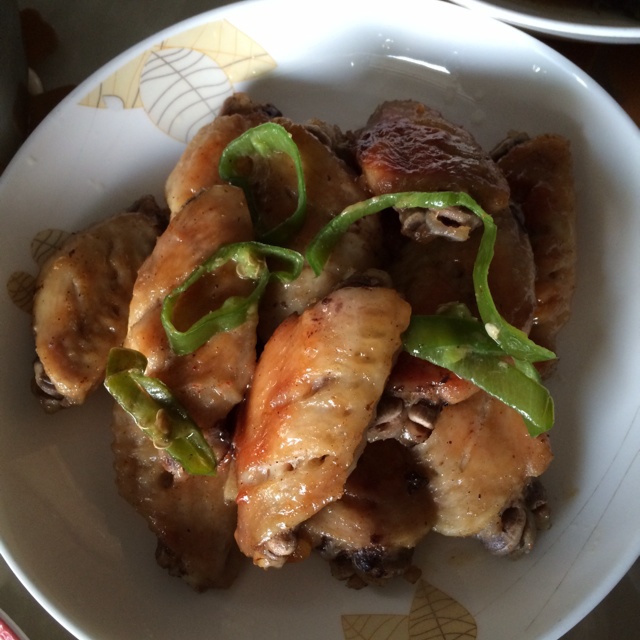 电饭锅版的盐焗鸡翅