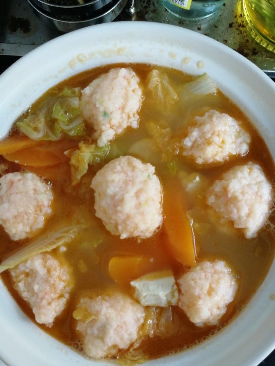 超好吃的虾丸汤