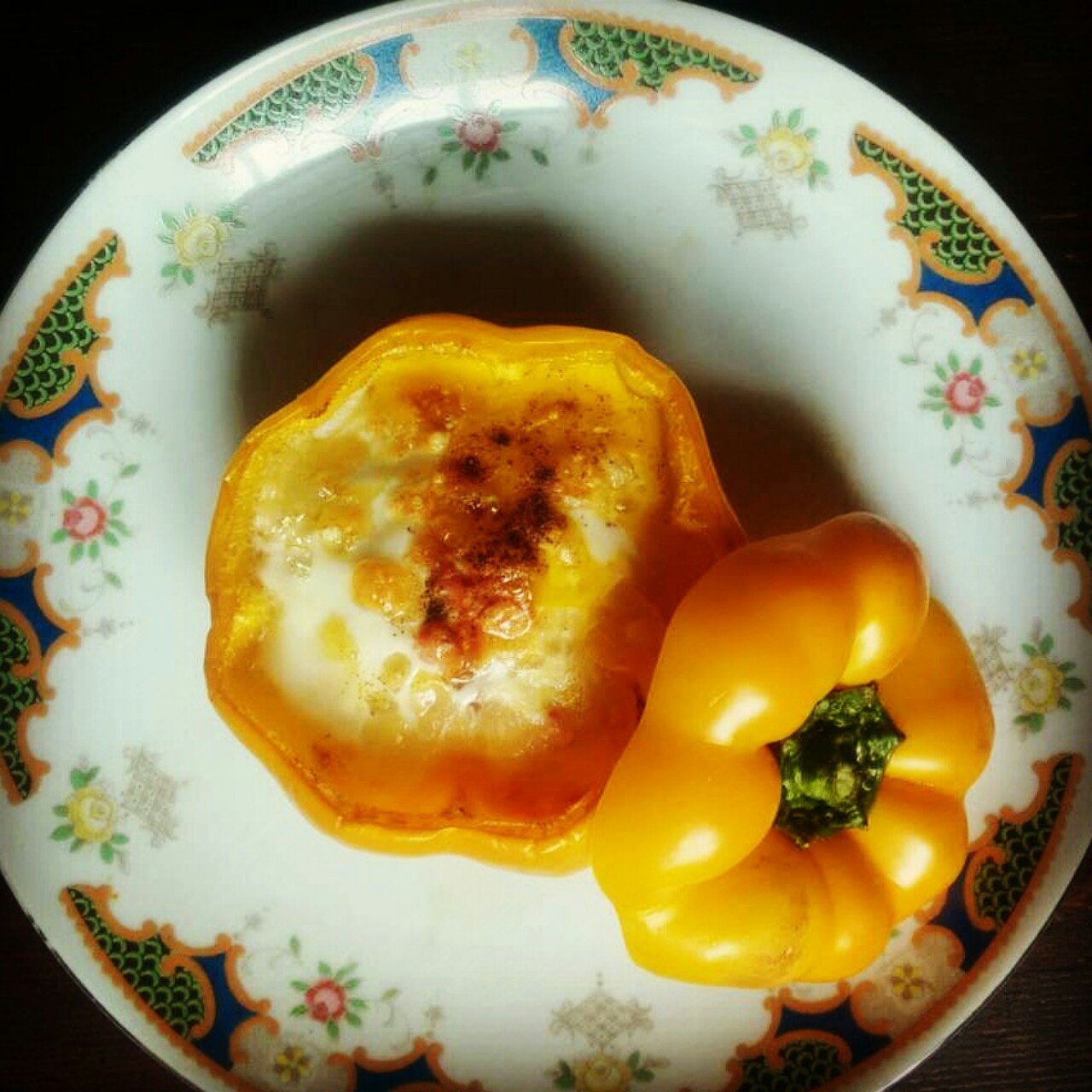 彩椒鸡蛋杯（早餐鸡蛋杯升级版）