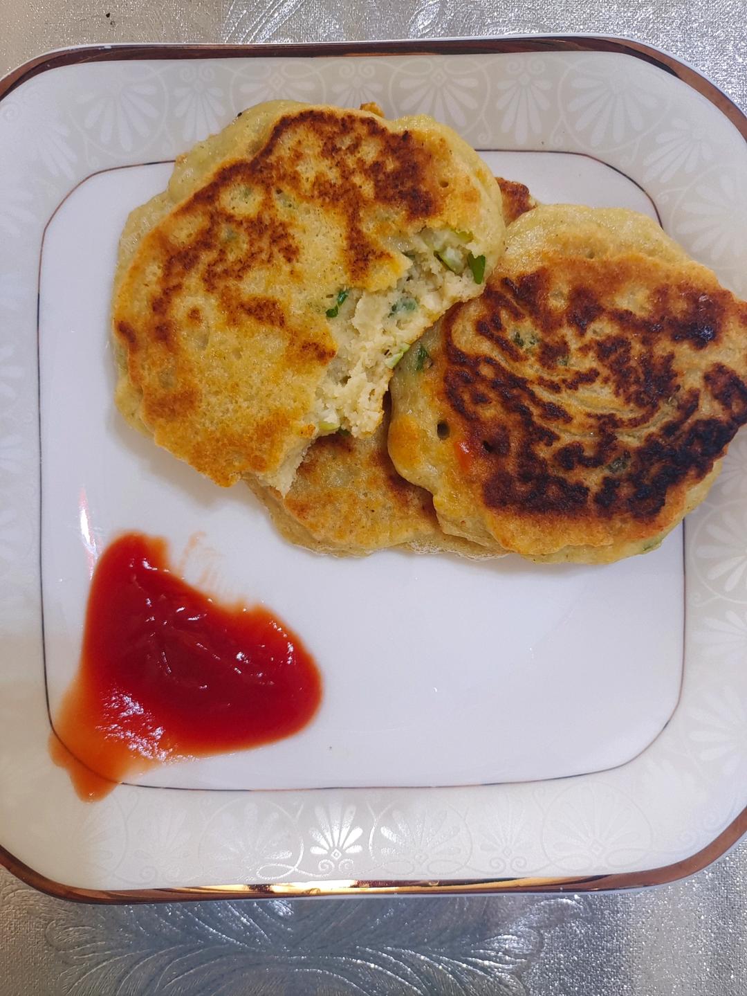 这么做【豆渣饼】也太好吃了吧，一次就成功～爱了