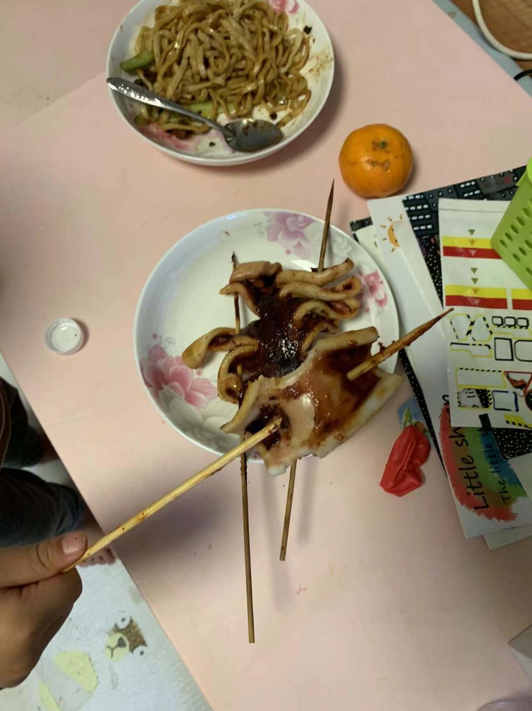 烤鱿鱼（烤箱版）秒杀铁板烧