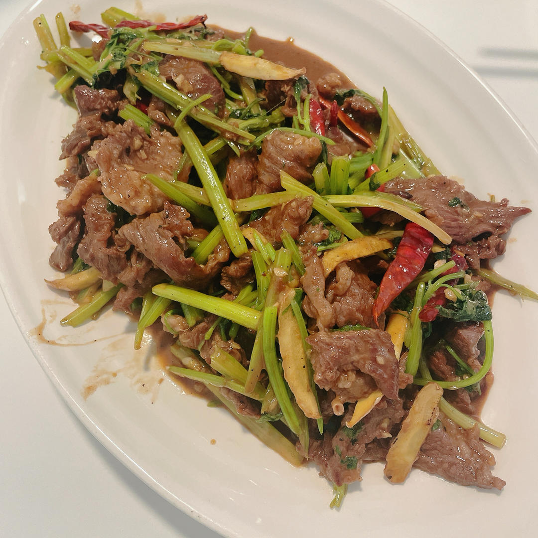 小炒牛肉