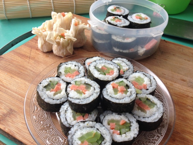 简单寿司/鸡蛋寿司/反转寿司/花样寿司/紫菜包饭
