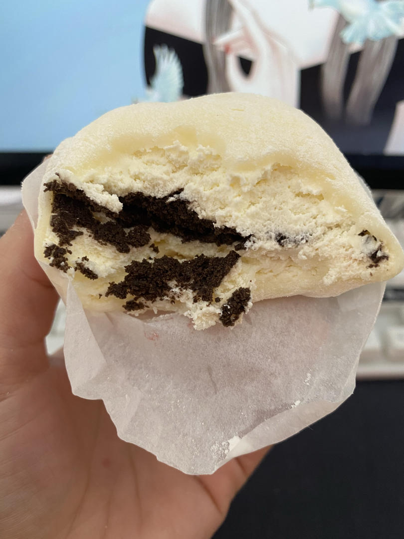 腹黑白胖子——奥利奥雪媚娘