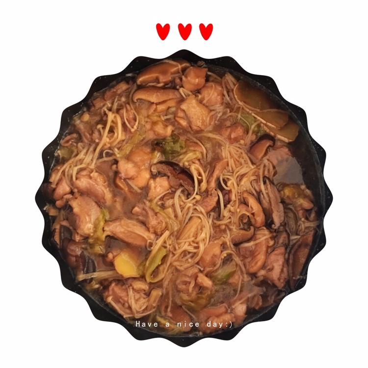 【黄焖鸡米饭】