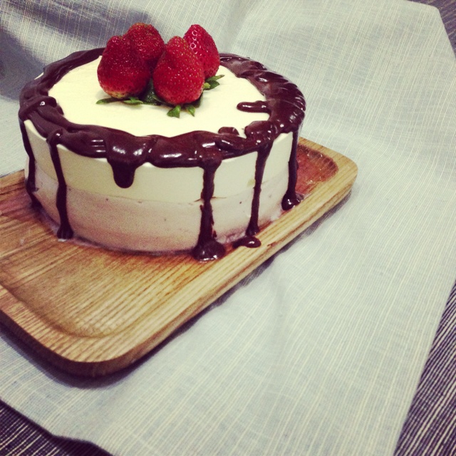 渐变蓝莓冻芝士蛋糕（免烤）