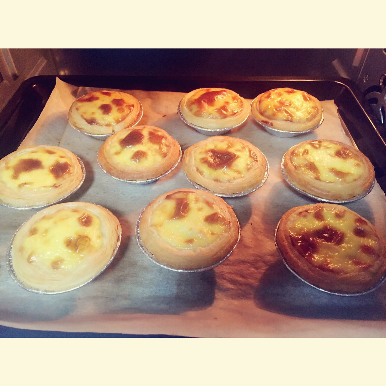 超完美味道超正的蛋挞配方，比KFC的还要嫩还要香~做过最好吃的蛋挞配方