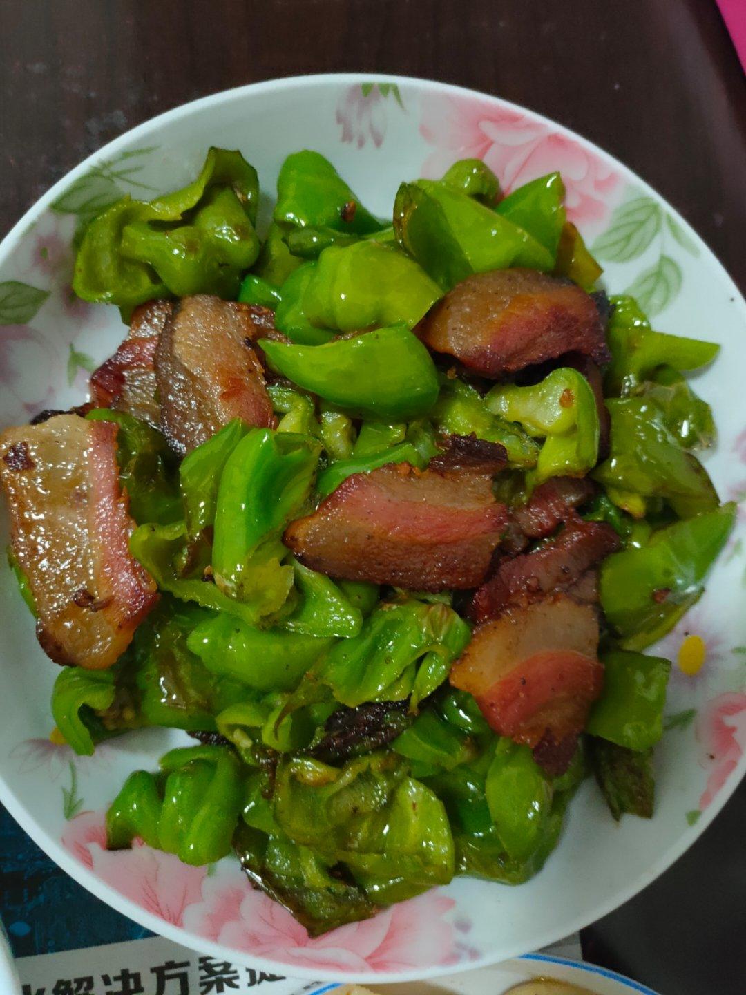 青椒炒腊肉