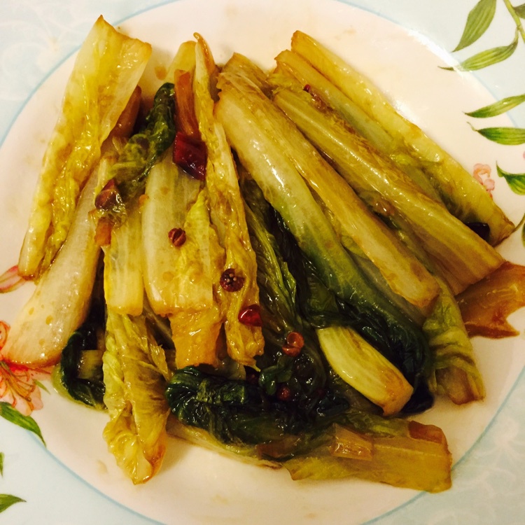 炝炒生菜
