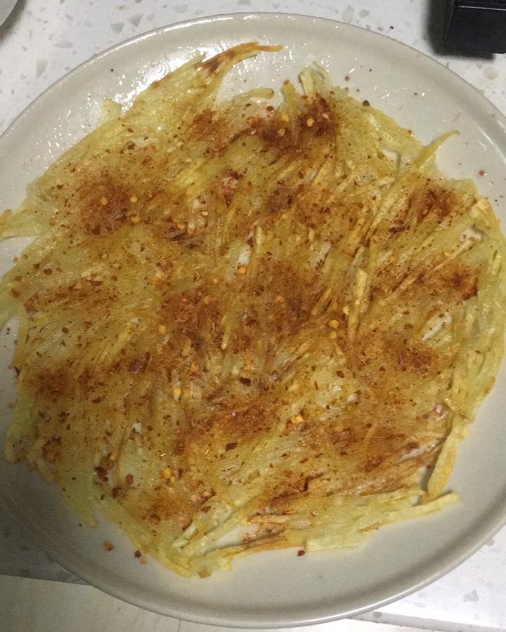 干煸土豆丝饼