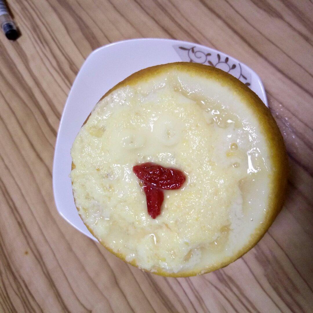 甜橙牛奶蛋羹