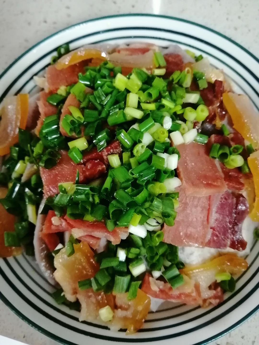 芋头蒸火腿