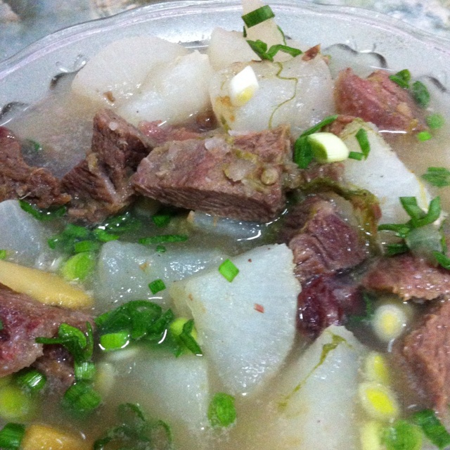 清炖牛肉白萝卜