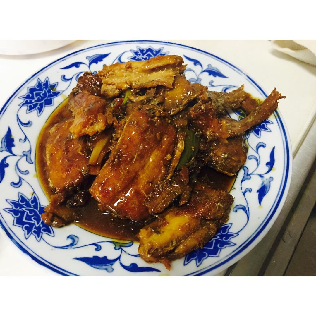 红烧带鱼（少油版）