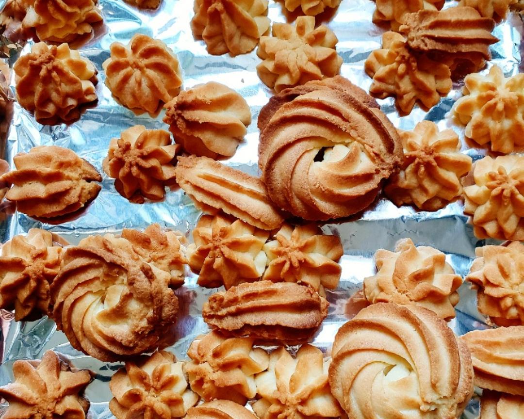 酥脆，浓郁奶香曲奇的做法