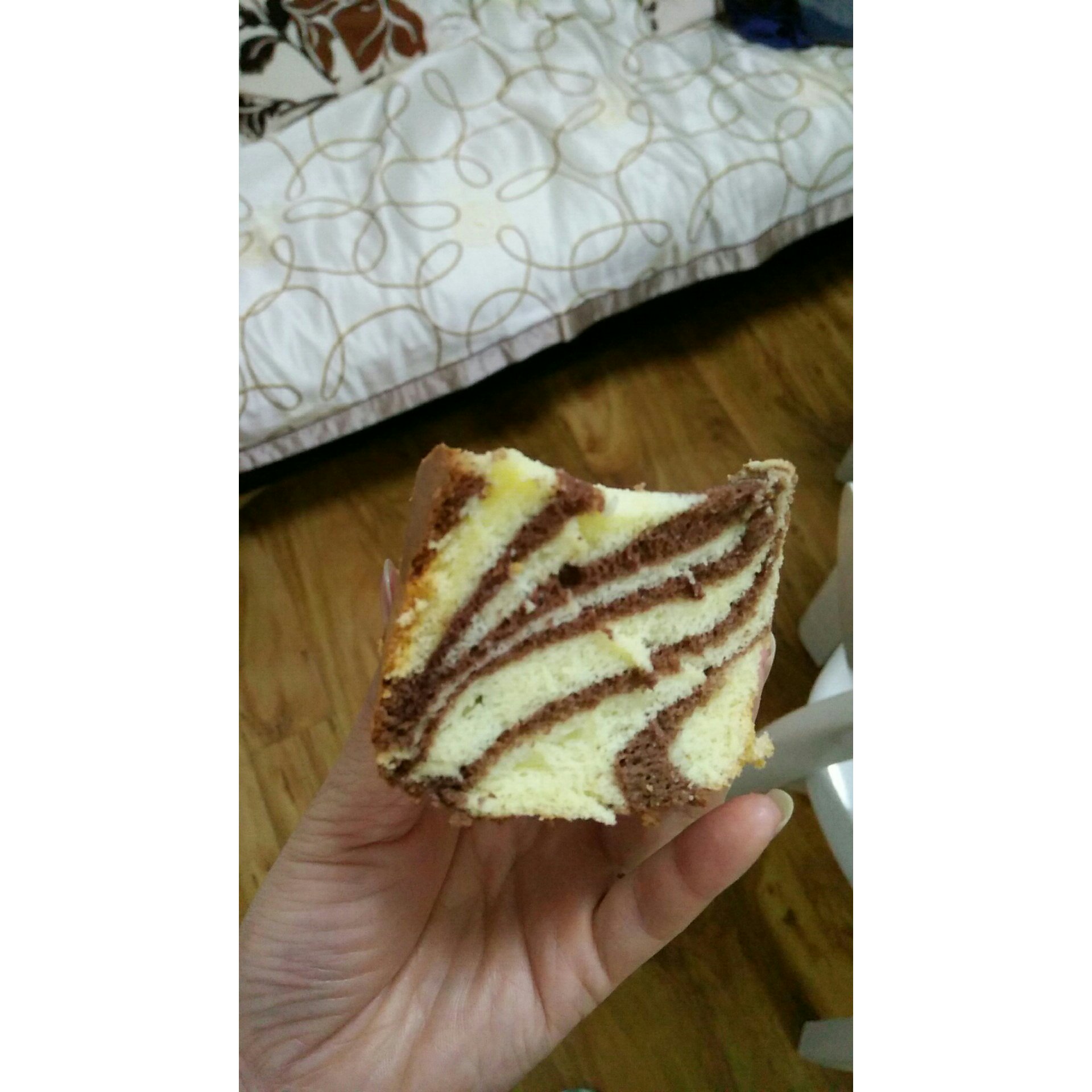 6寸酸奶斑马纹蛋糕