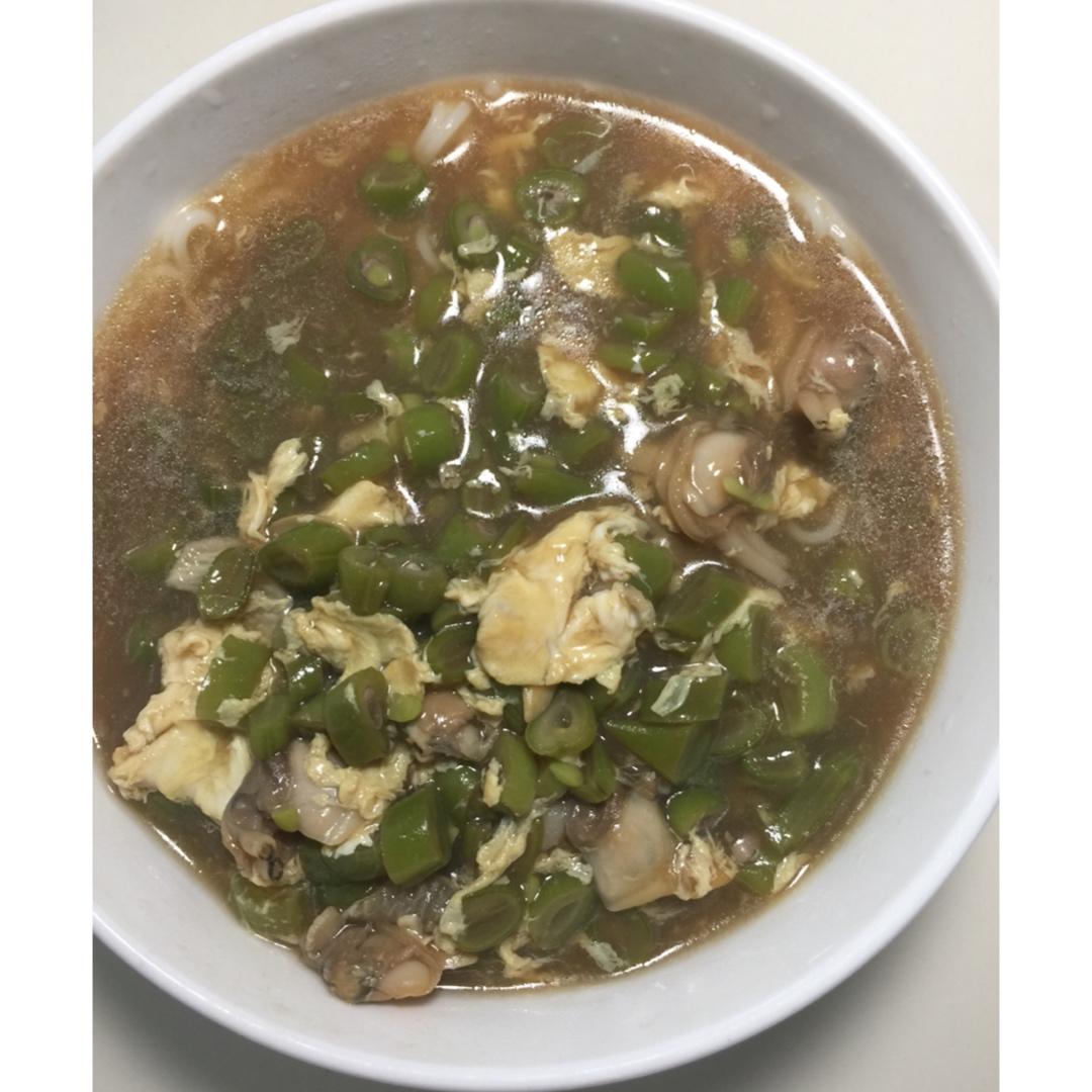 蚬子芸豆面