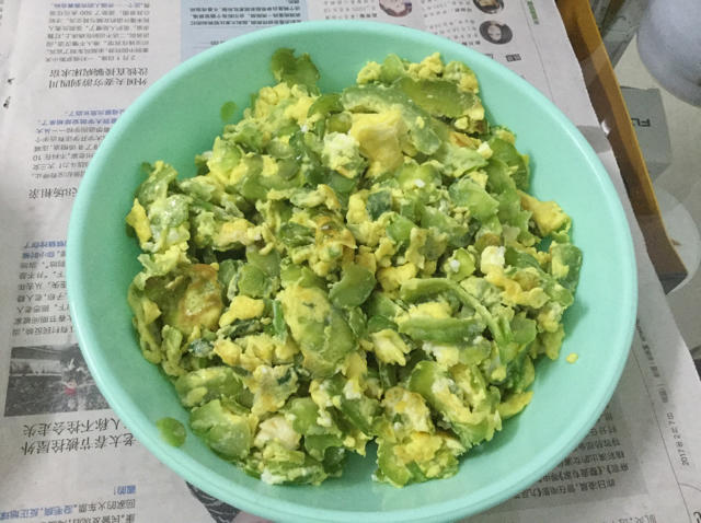苦瓜炒蛋