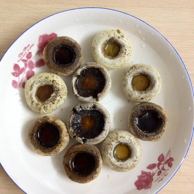 素烤口蘑