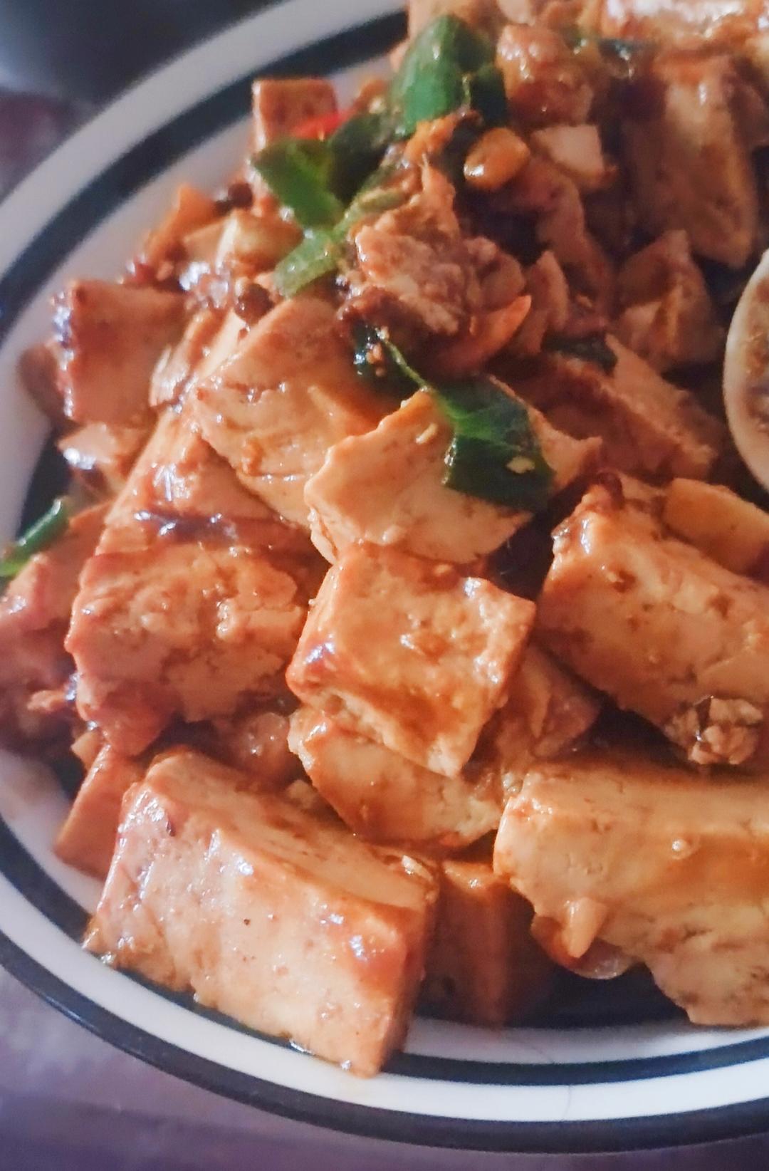 简单易学的下饭菜麻婆豆腐（素版）