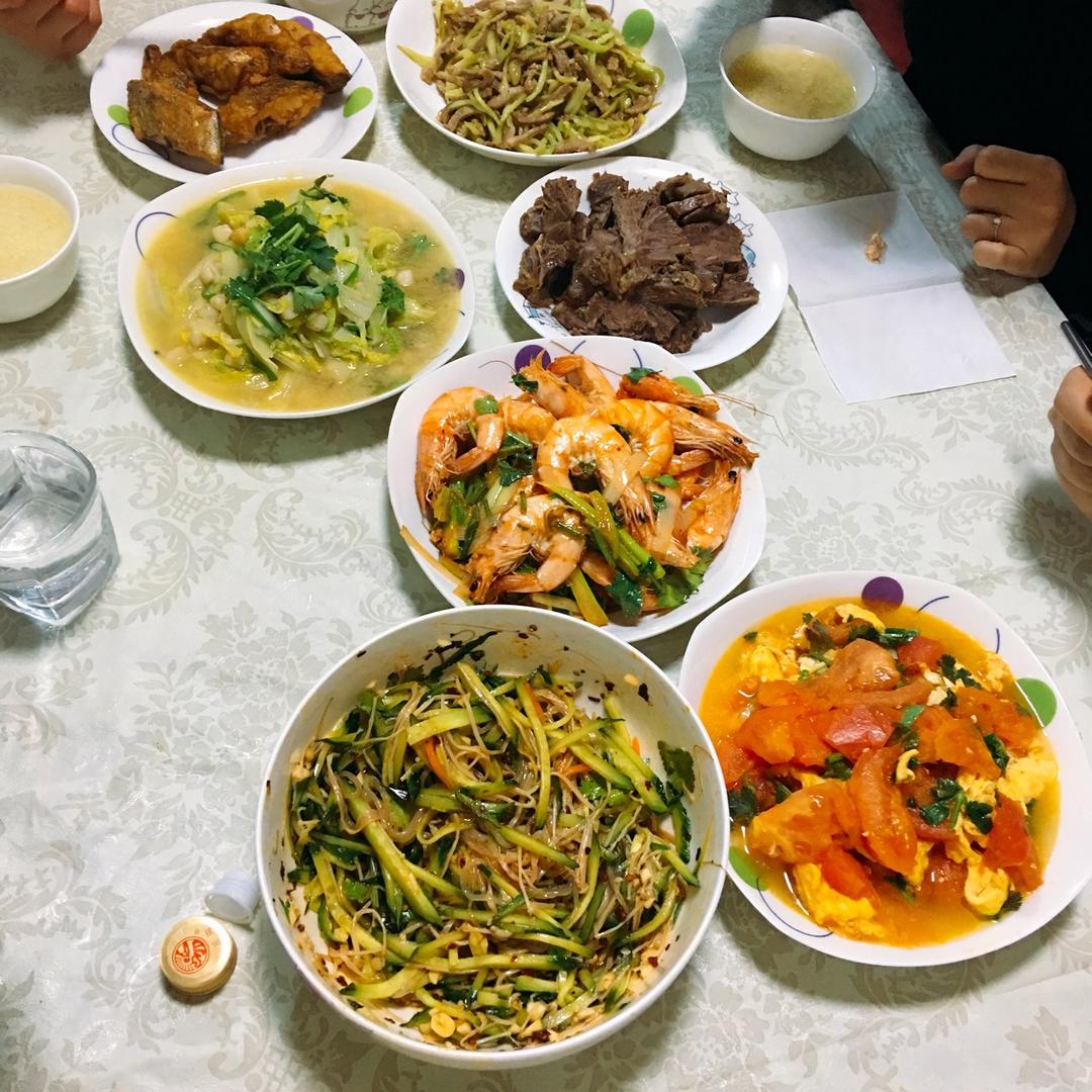 葱爆虾