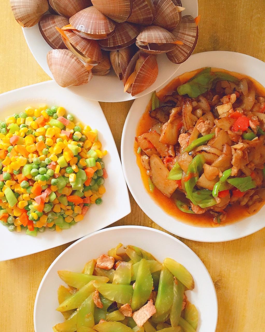 高笋炒肉