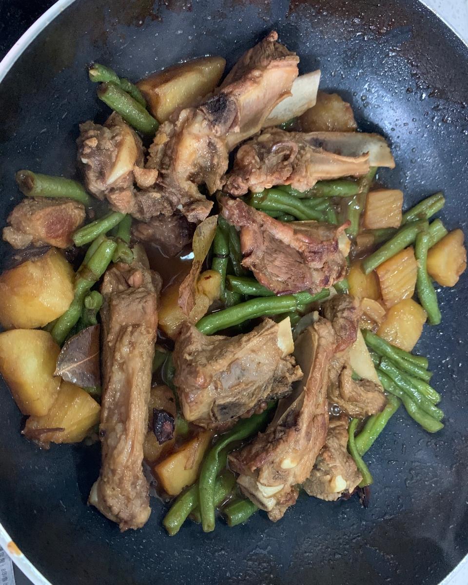 排骨炖豆角
