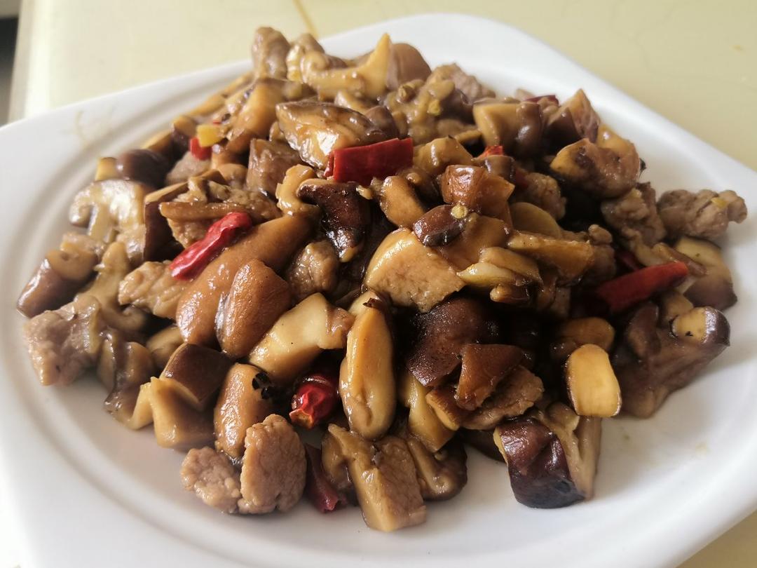 蚝油香菇丁 Shiitake mushroom in oyster sauce