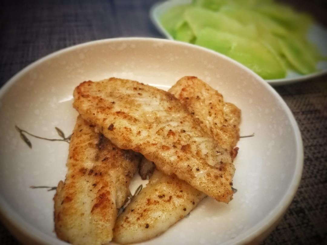 香煎龙利鱼——fit食谱系列