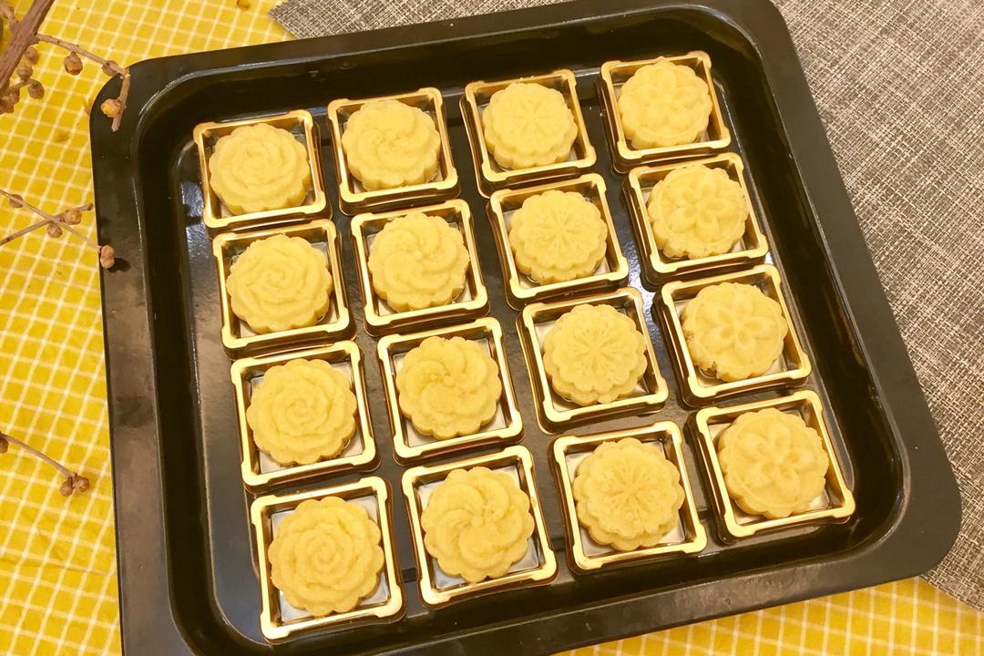 少油少糖绿豆糕