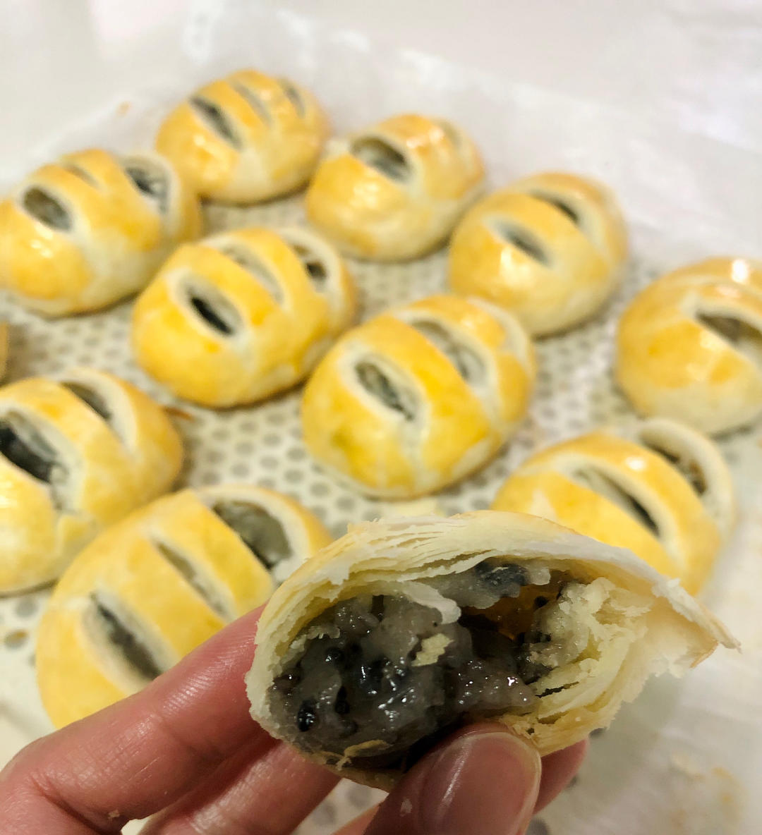 快手大包酥版本的老婆饼