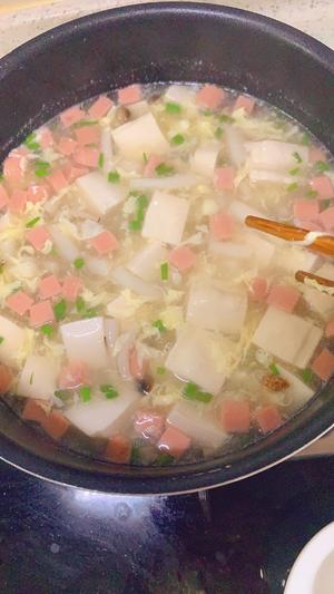 家常美味—海鲜菇豆腐羹的做法 步骤13