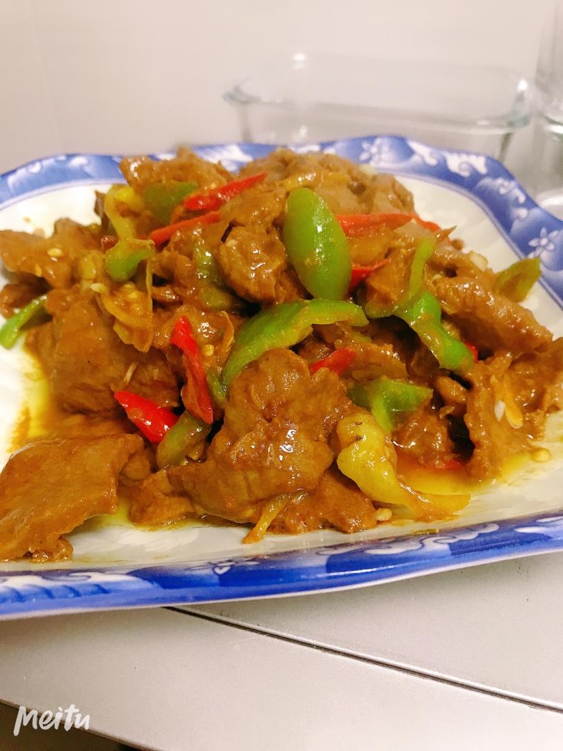 小炒牛肉