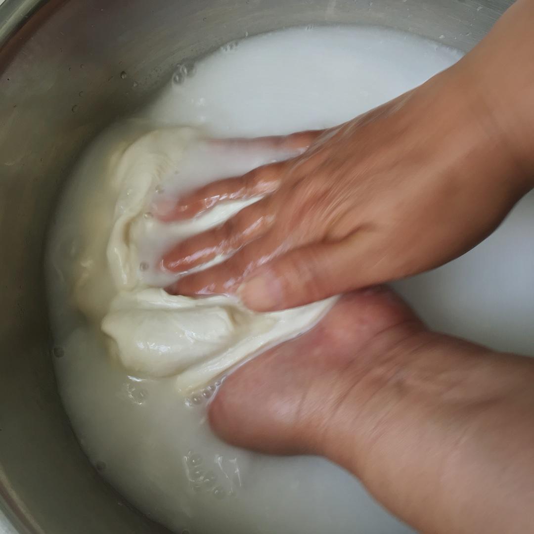 纯奶手撕吐司的做法 步骤1