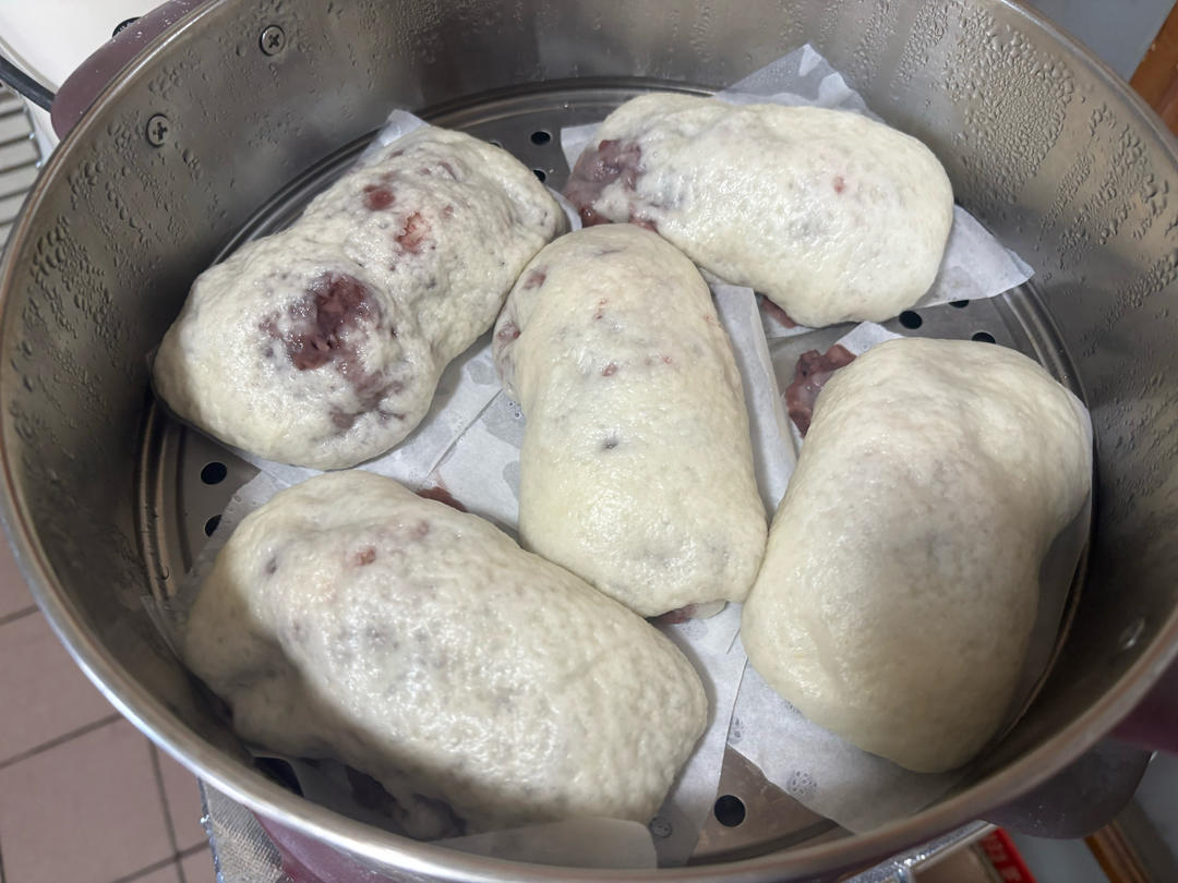 红豆包（红豆粒粒分明 松软有层次）