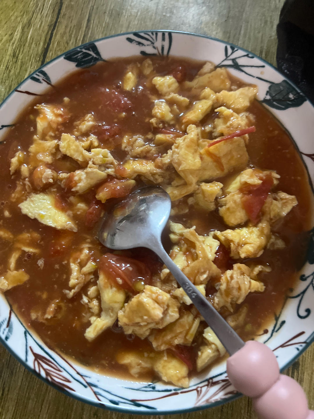 简单美味❗️好吃到舔盘的番茄炒蛋拌饭