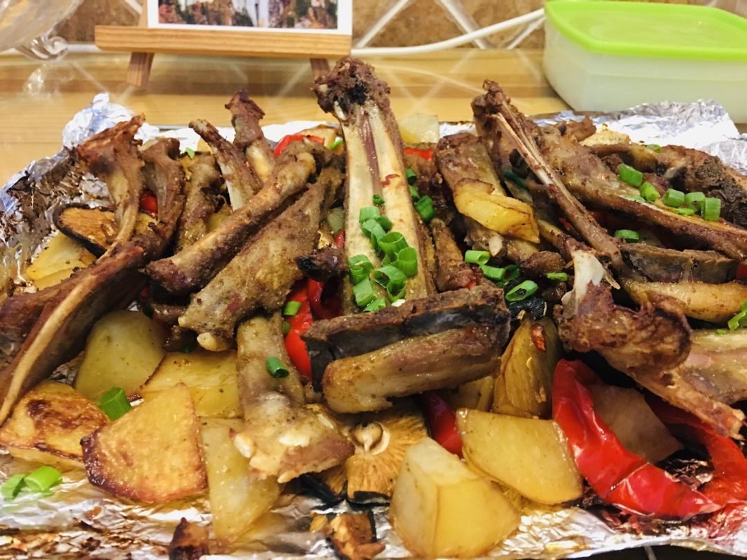 烤羊排