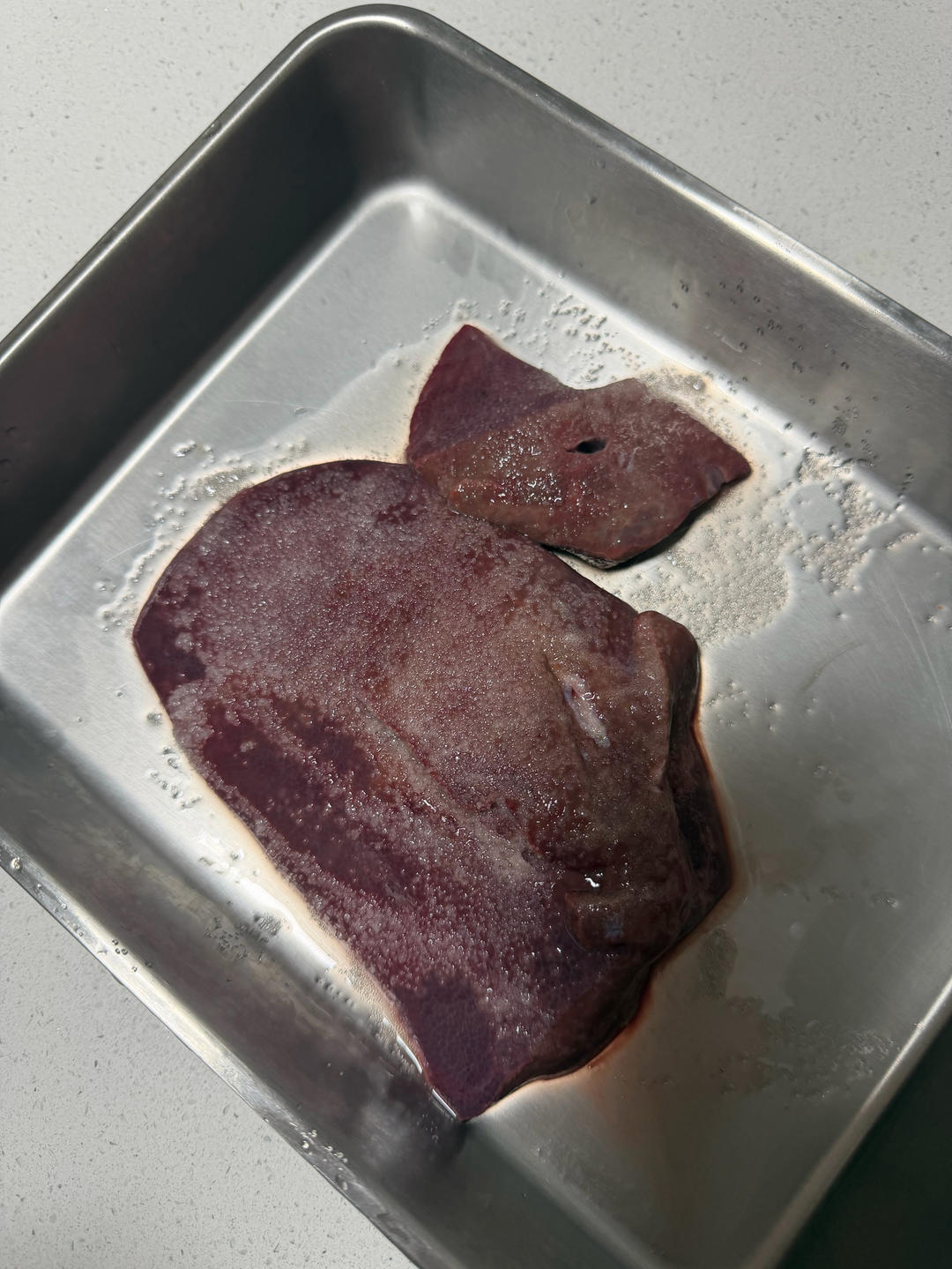 86岁奶奶教的盐水猪肝