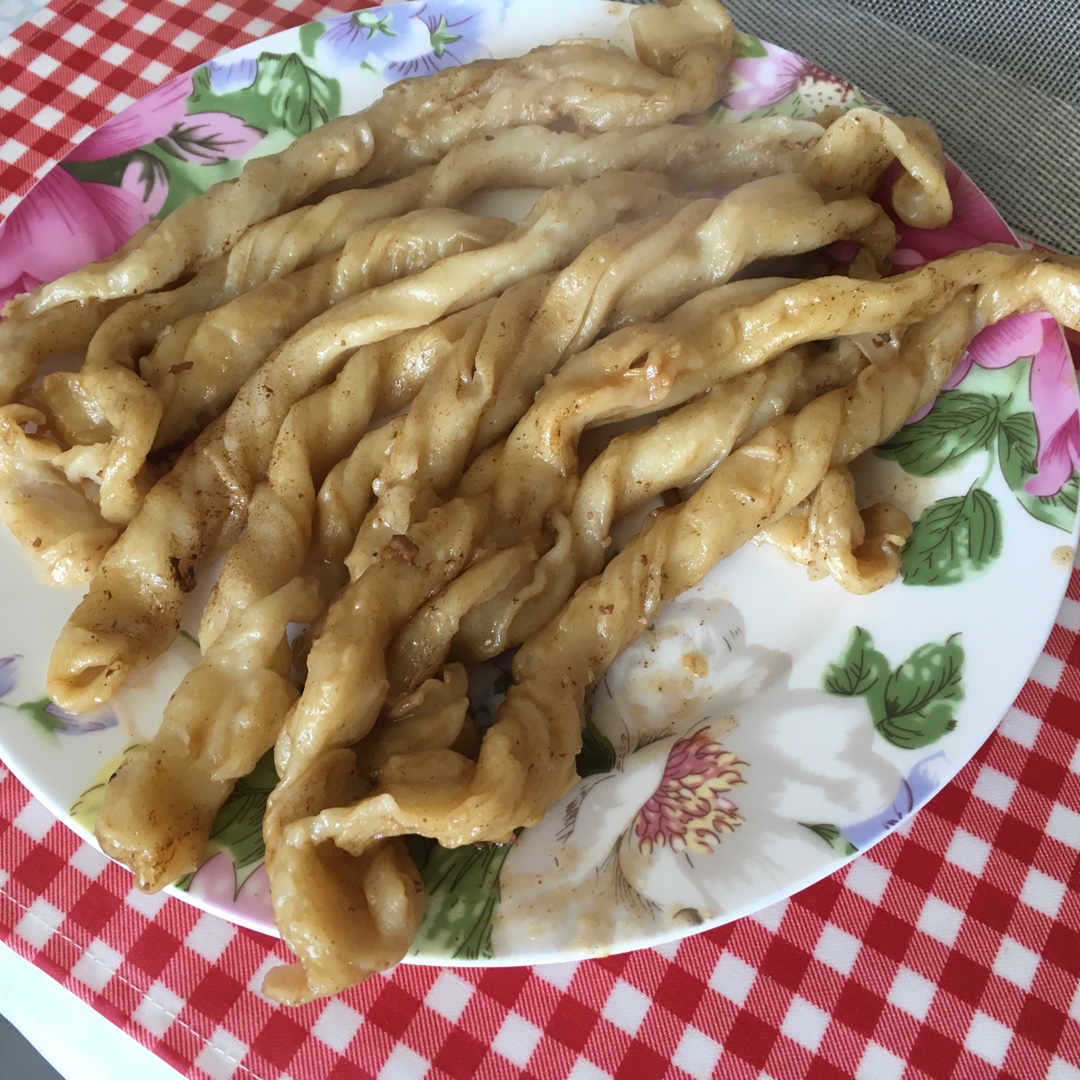 豆角粘卷子