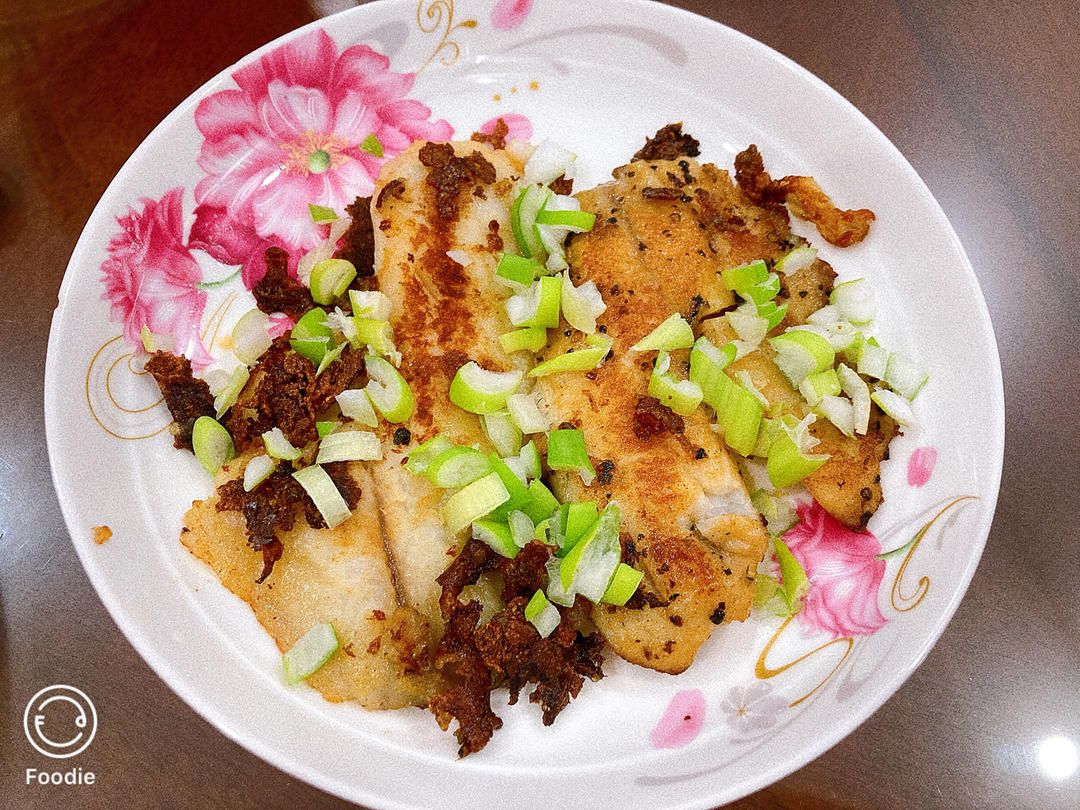 香煎鲷鱼片